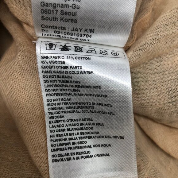 ba&sh Jasmine Botanical Print Shirt Dress Size XS Cotton Blend - Picture 8 of 8